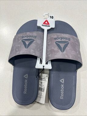 Reebok Men’s slide in flip- flops
